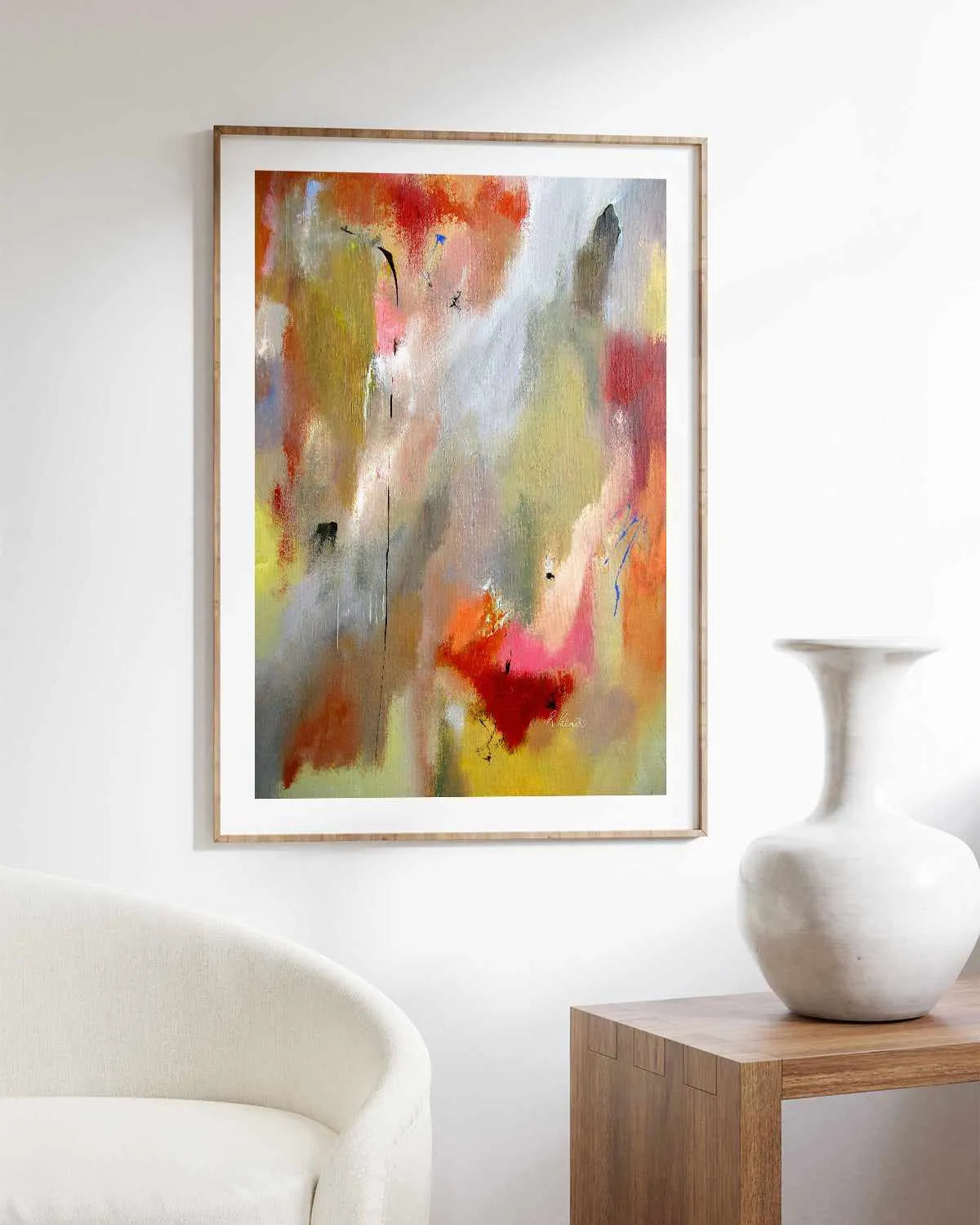 His Grace is Enough Art Print from Olive et Oriel where you can shop wallpaper and artworks online