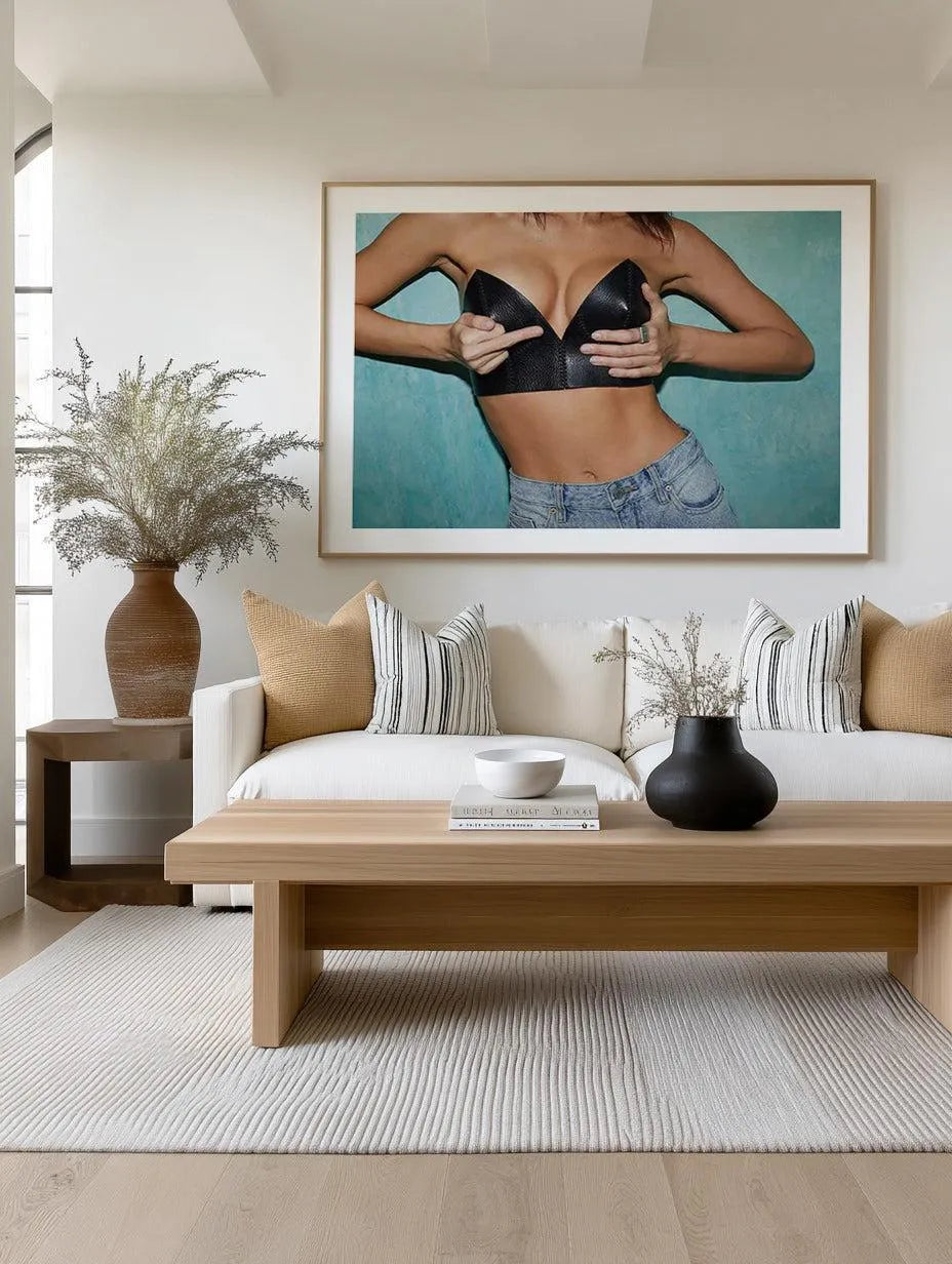 Hold Up by Amy Hallam Art Print from Olive et Oriel where you can shop wallpaper and artworks online