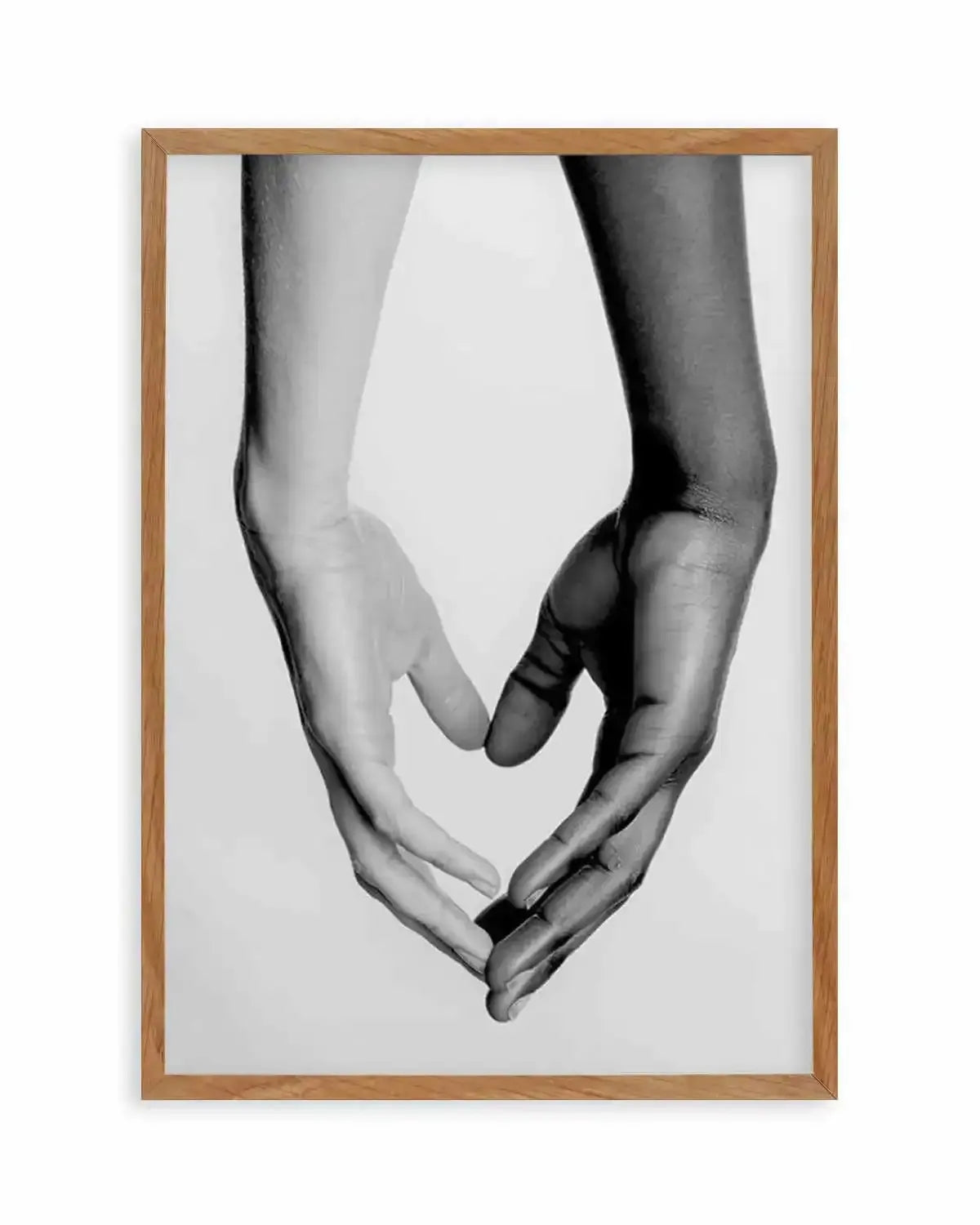 Holding Hands I Art Print from Olive et Oriel where you can shop wallpaper and artworks online