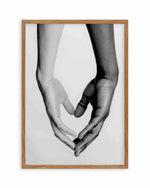 Holding Hands I Art Print