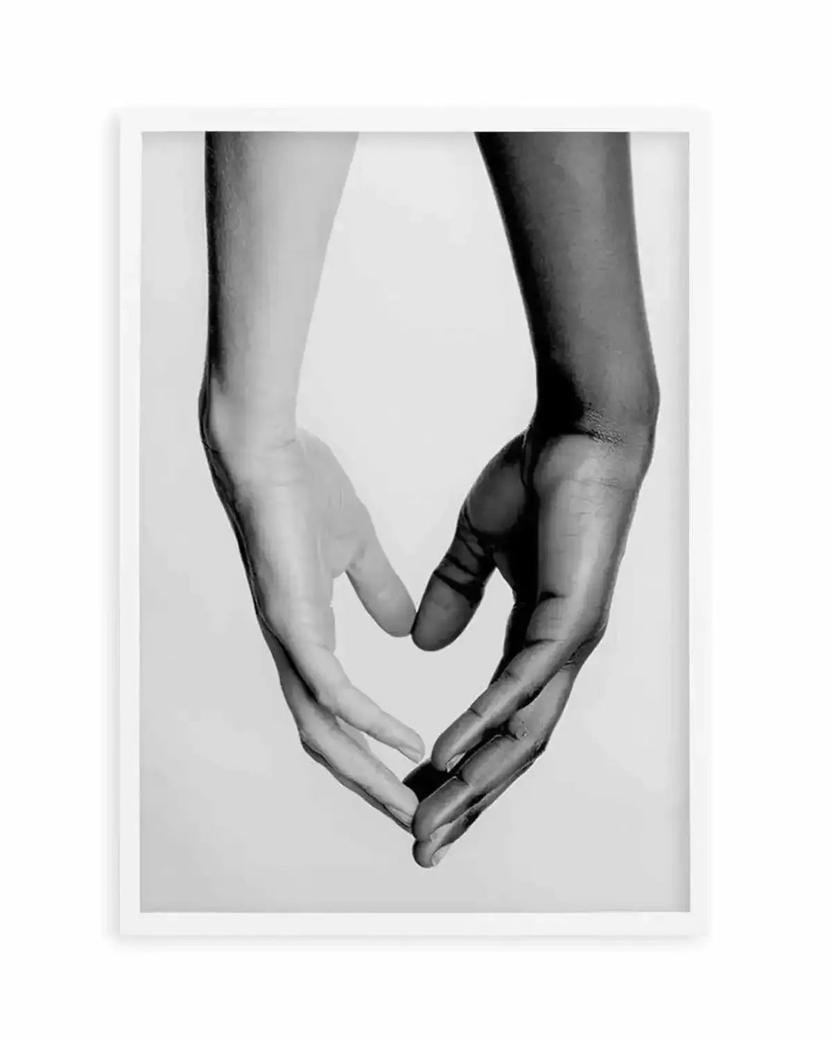Holding Hands I Art Print from Olive et Oriel where you can shop wallpaper and artworks online