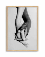Holding Hands II Art Print