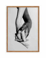 Holding Hands II Art Print