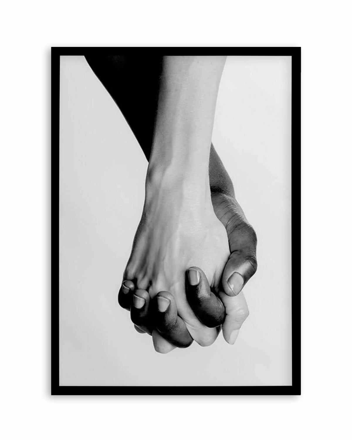 Holding Hands III Art Print