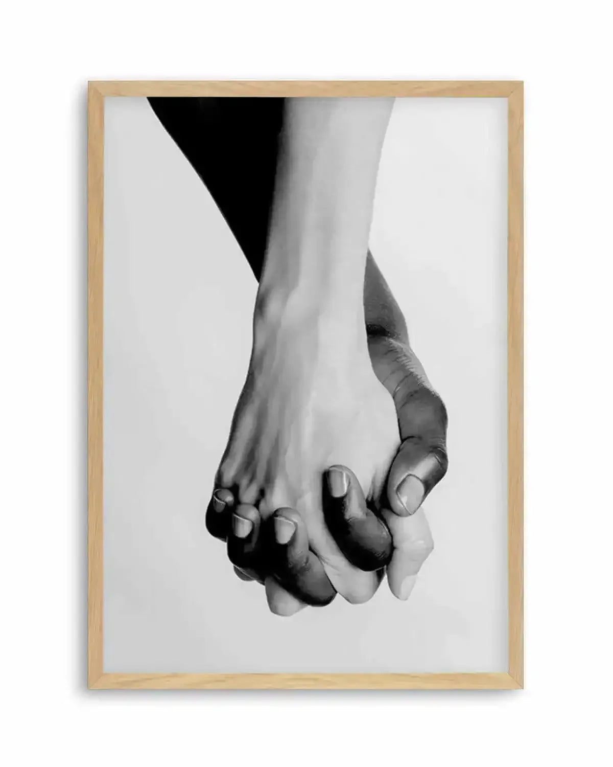 Holding Hands III Art Print from Olive et Oriel where you can shop wallpaper and artworks online