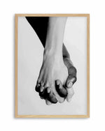Holding Hands III Art Print