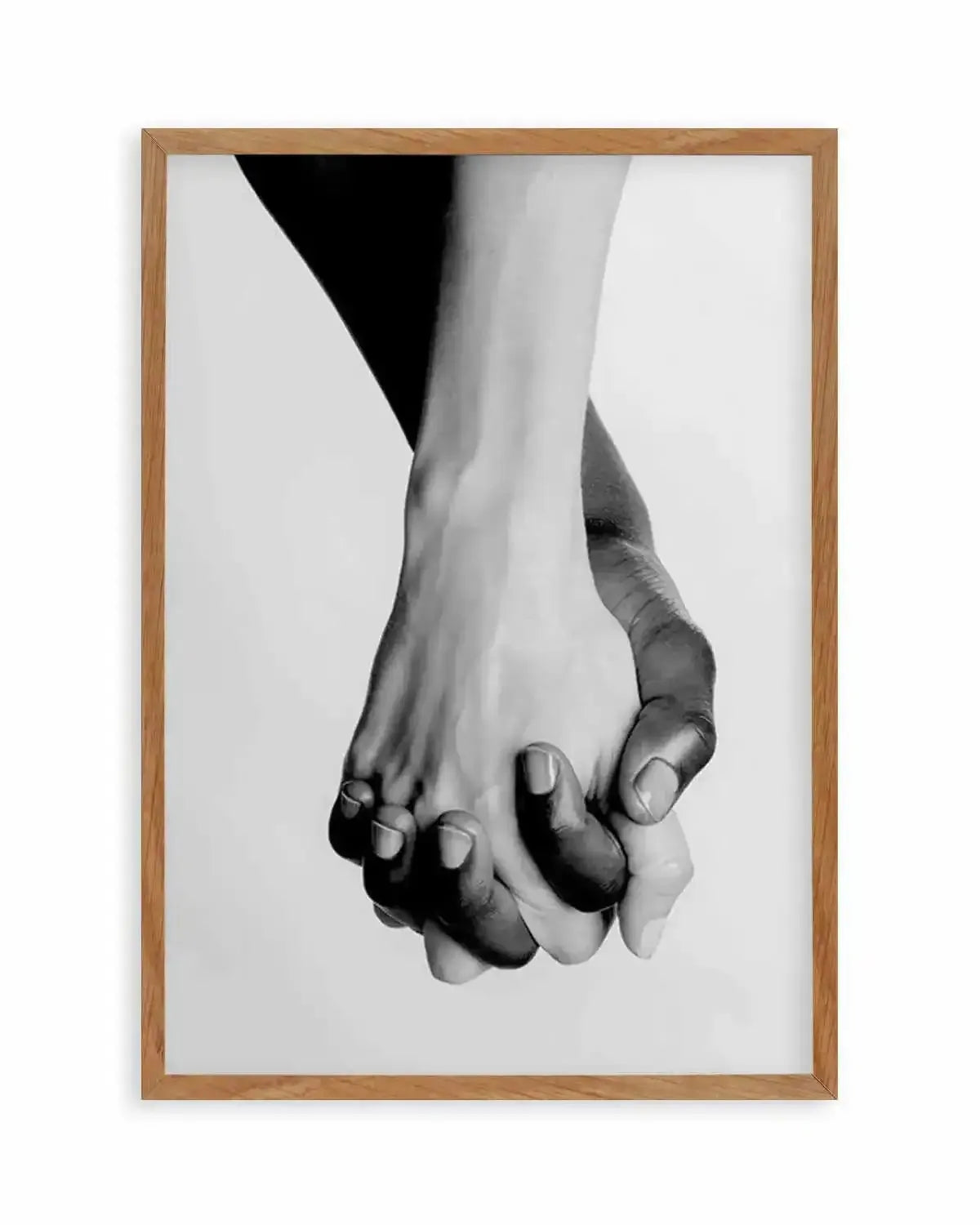 Holding Hands III Art Print from Olive et Oriel where you can shop wallpaper and artworks online