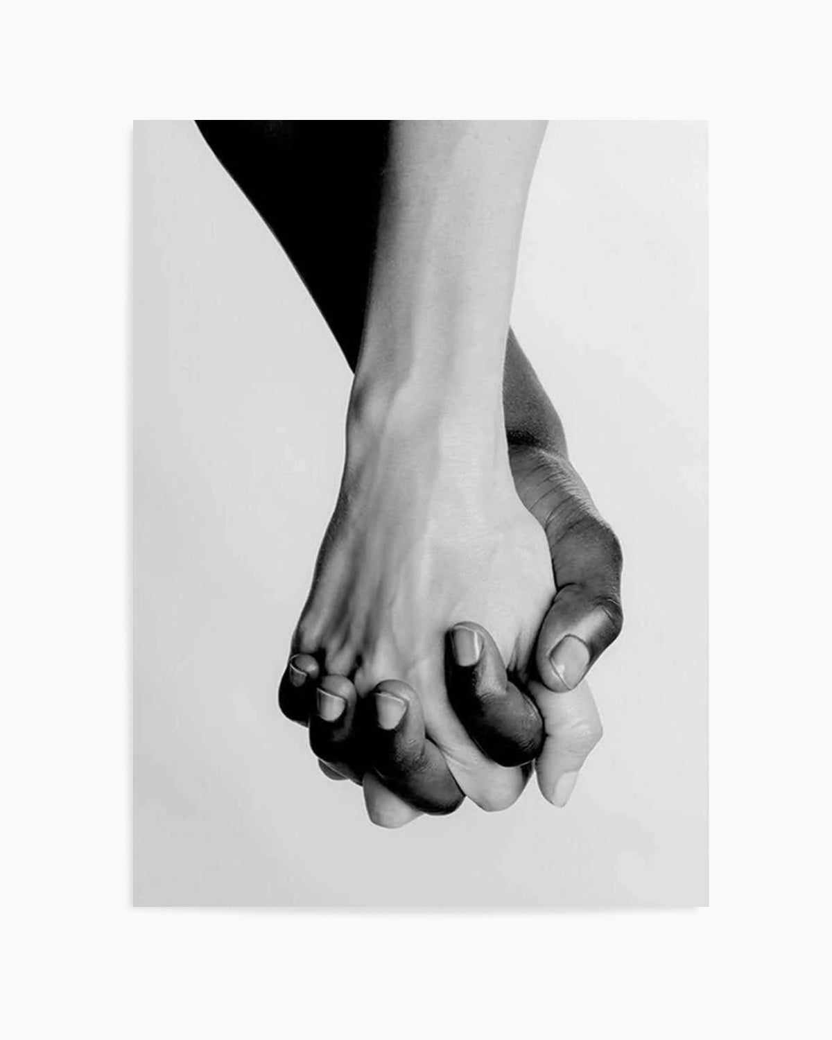 Holding Hands III Art Print