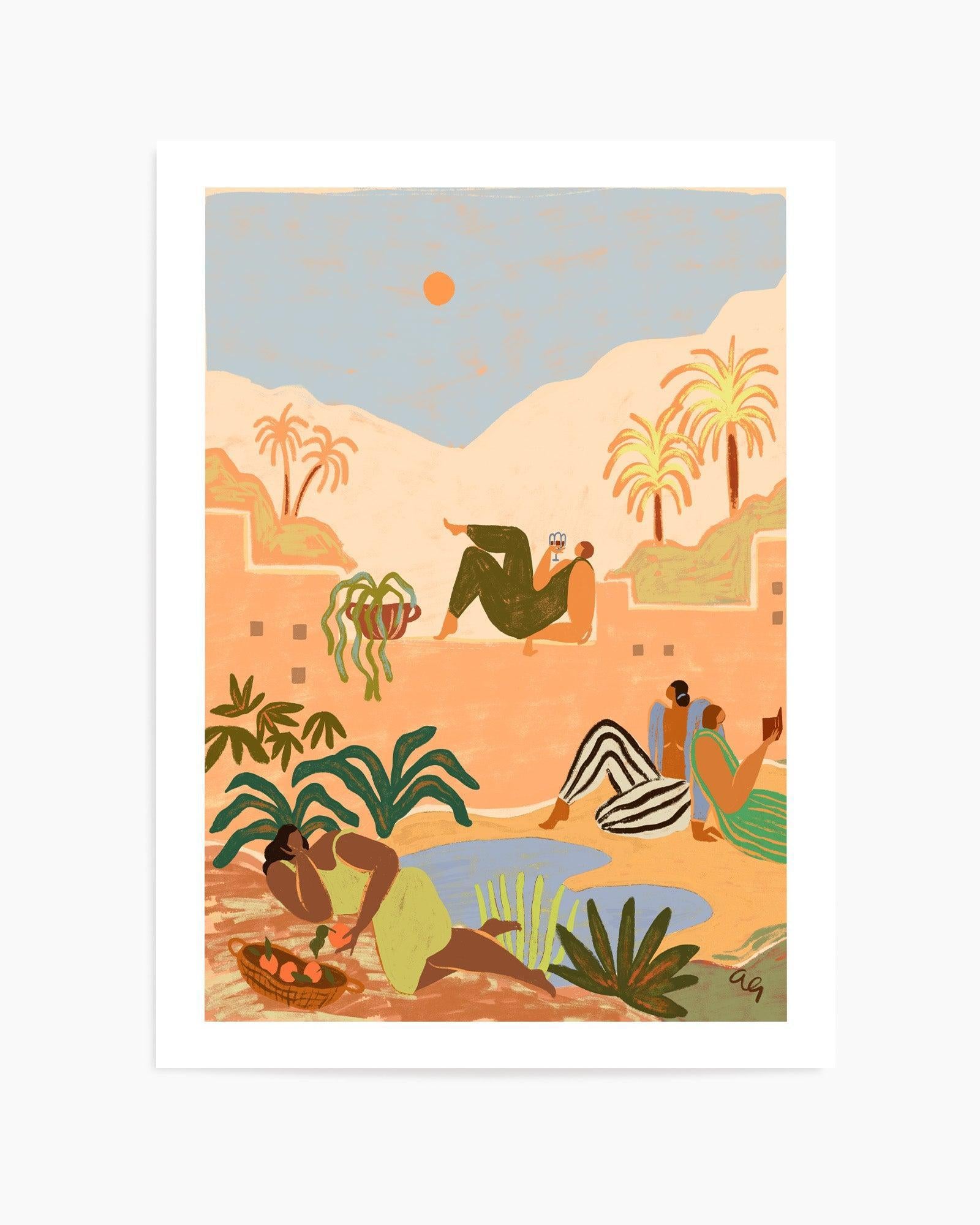 Holiday by Arty Guava | Art Print from Olive et Oriel where you can shop wallpaper and artworks online