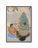 Holidays by Arty Guava | Framed Canvas Art Print