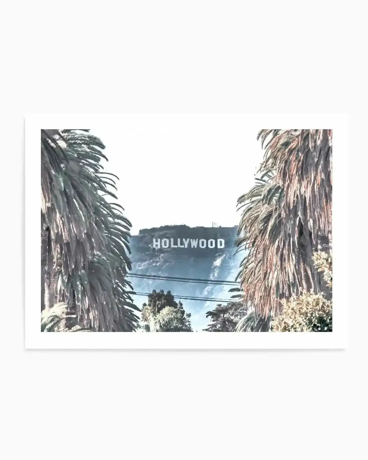 Hollywood Art Print from Olive et Oriel where you can shop wallpaper and artworks online