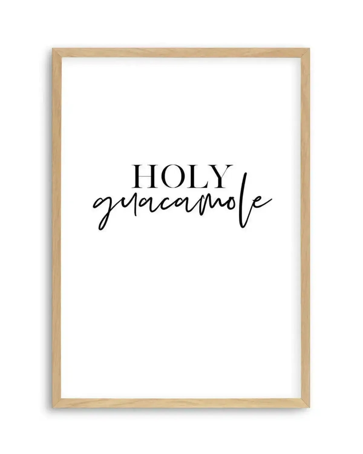 Holy Guacamole Art Print from Olive et Oriel where you can shop wallpaper and artworks online