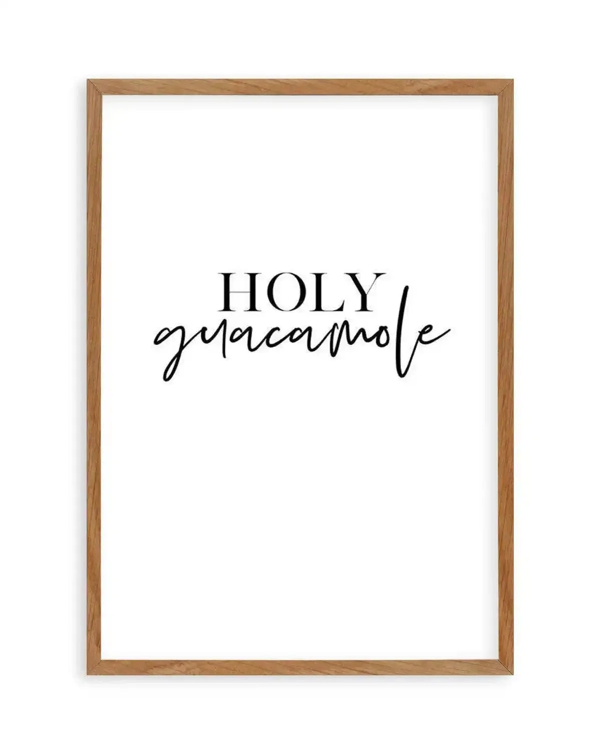 Holy Guacamole Art Print from Olive et Oriel where you can shop wallpaper and artworks online