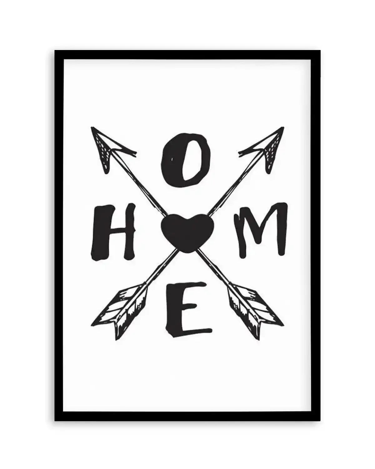Home Art Print from Olive et Oriel where you can shop wallpaper and artworks online