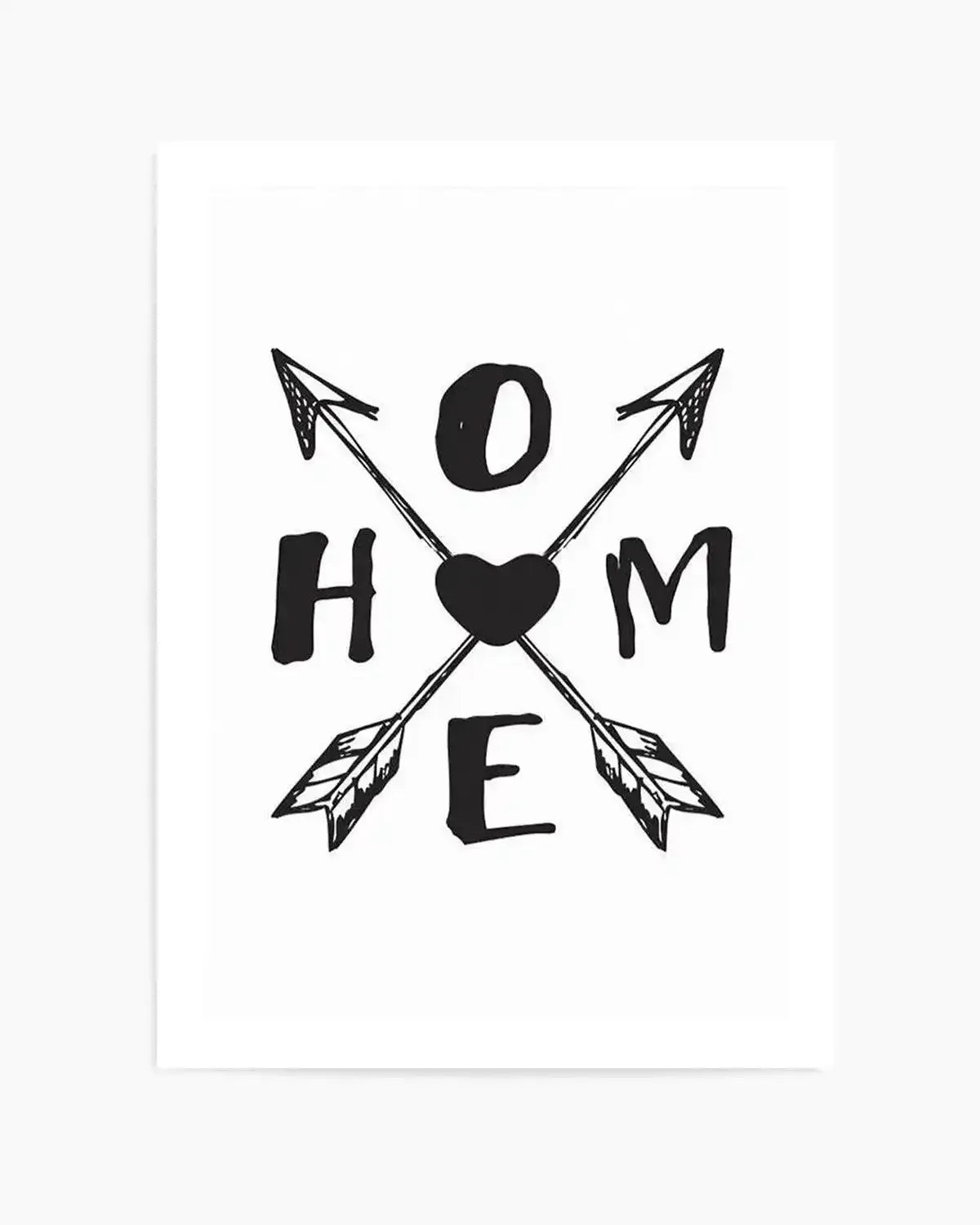 Home Art Print from Olive et Oriel where you can shop wallpaper and artworks online
