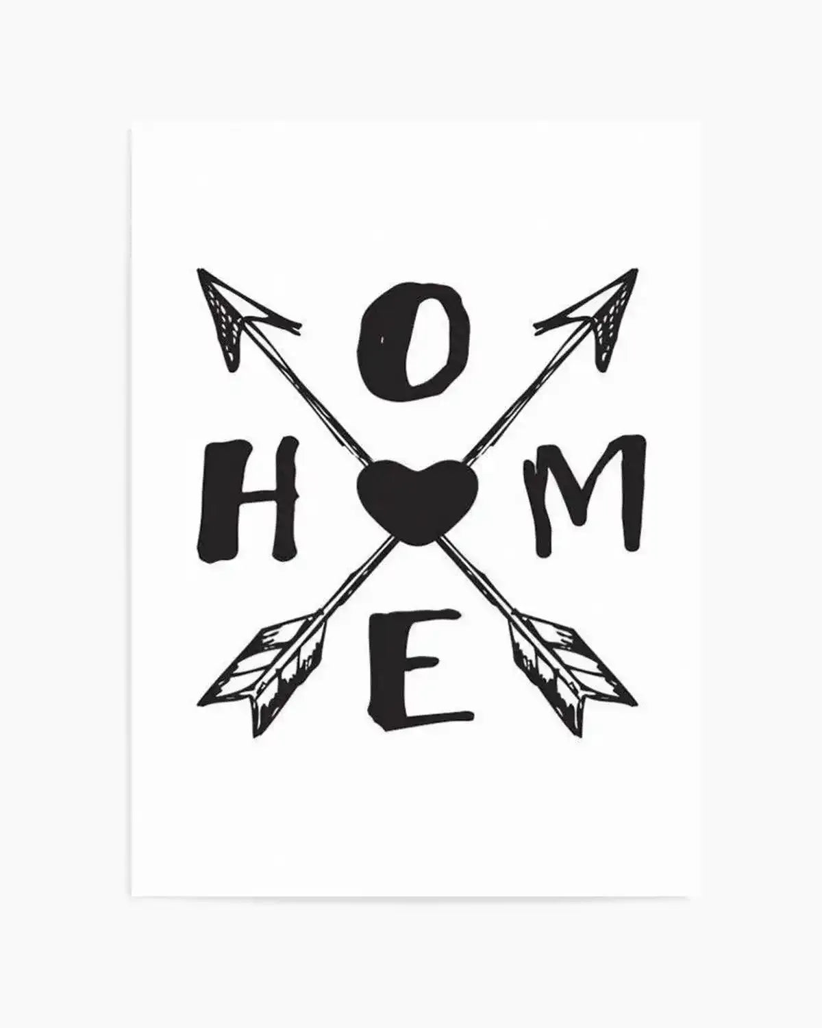 Home Art Print from Olive et Oriel where you can shop wallpaper and artworks online