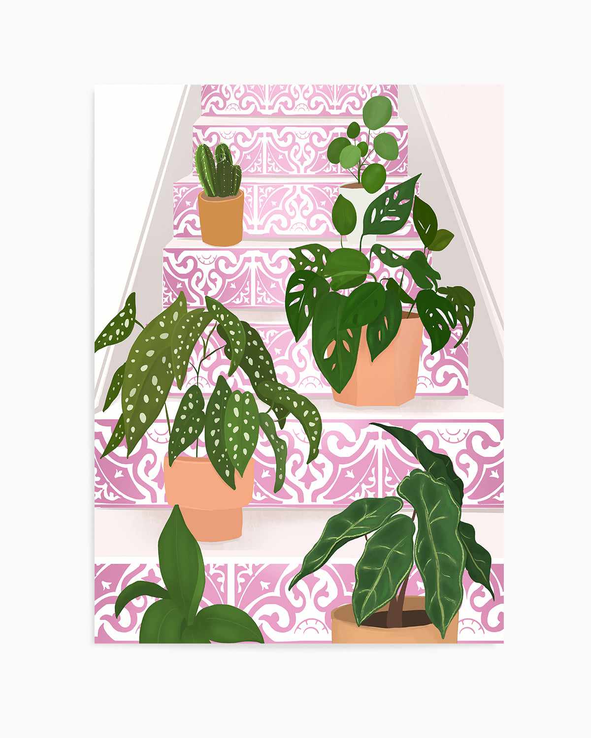 Home Plants by Petra Lizde Art Print