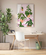 Home Plants by Petra Lizde | Framed Canvas Art Print