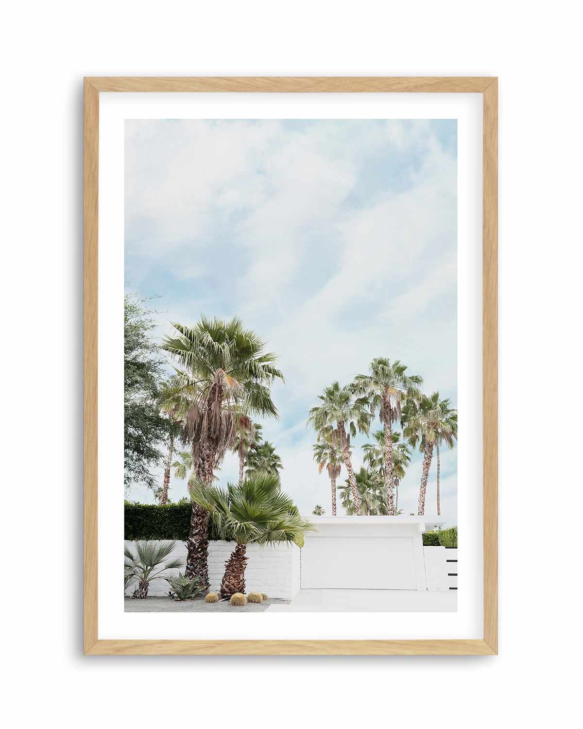 Home, Palm Springs Art Print