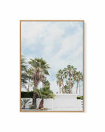 Home, Palm Springs | Framed Canvas Art Print