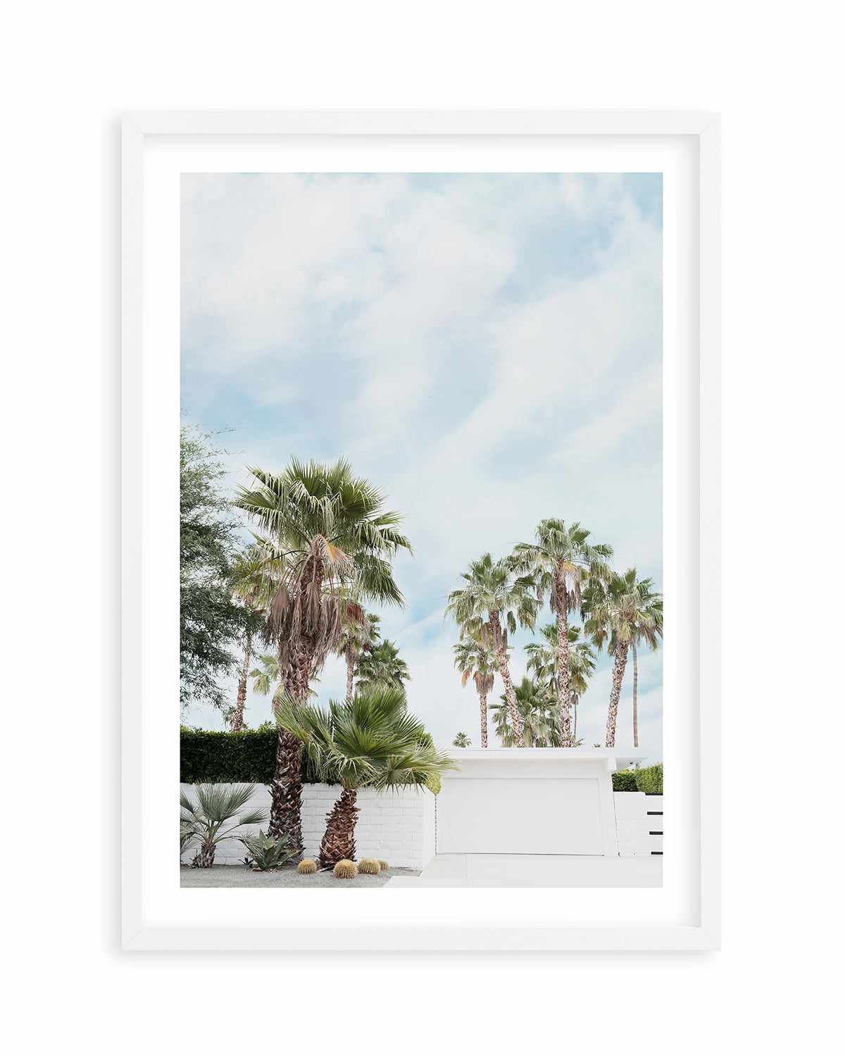 Home, Palm Springs Art Print