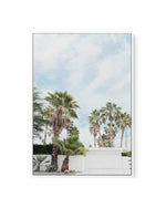 Home, Palm Springs | Framed Canvas Art Print