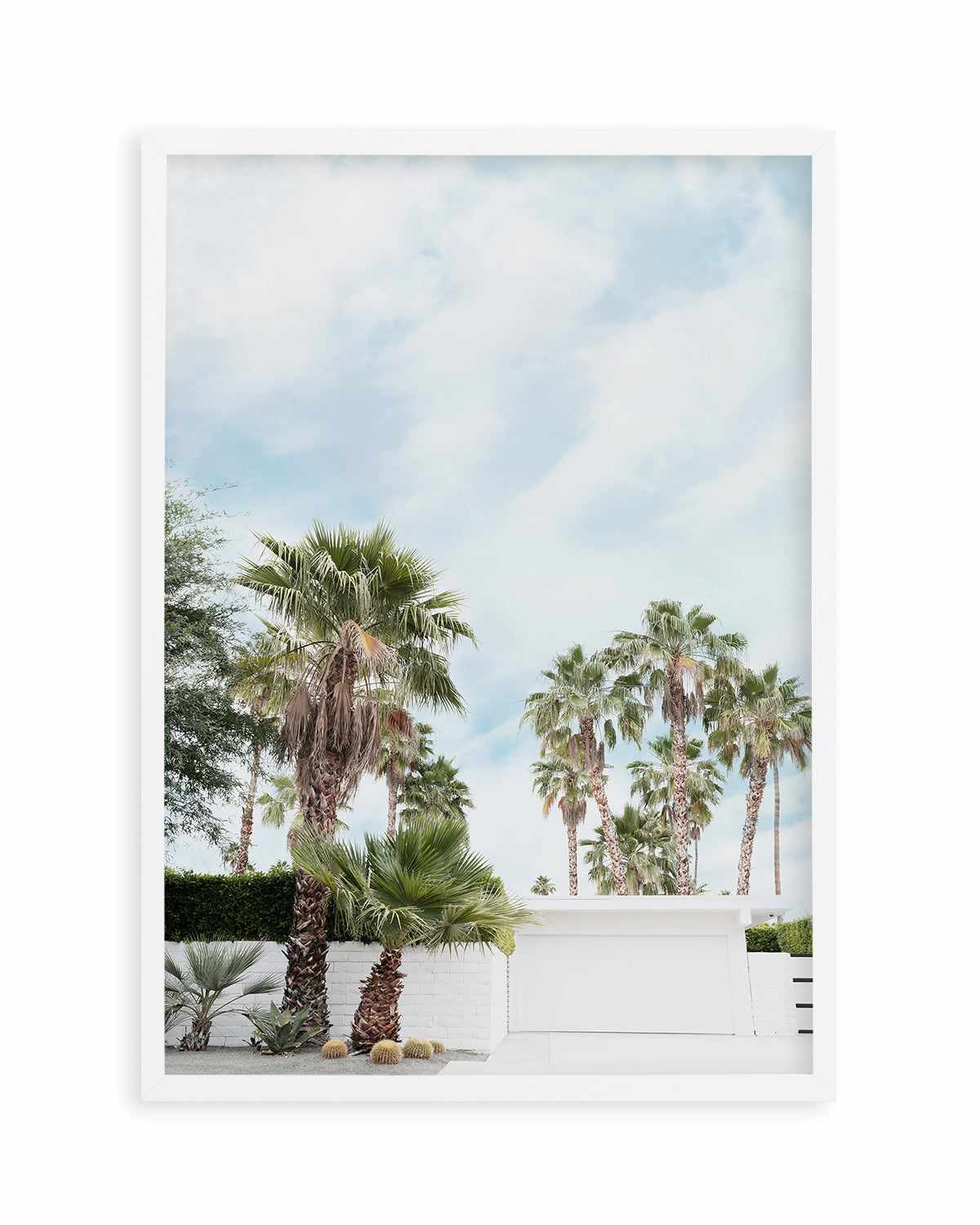 Home, Palm Springs Art Print