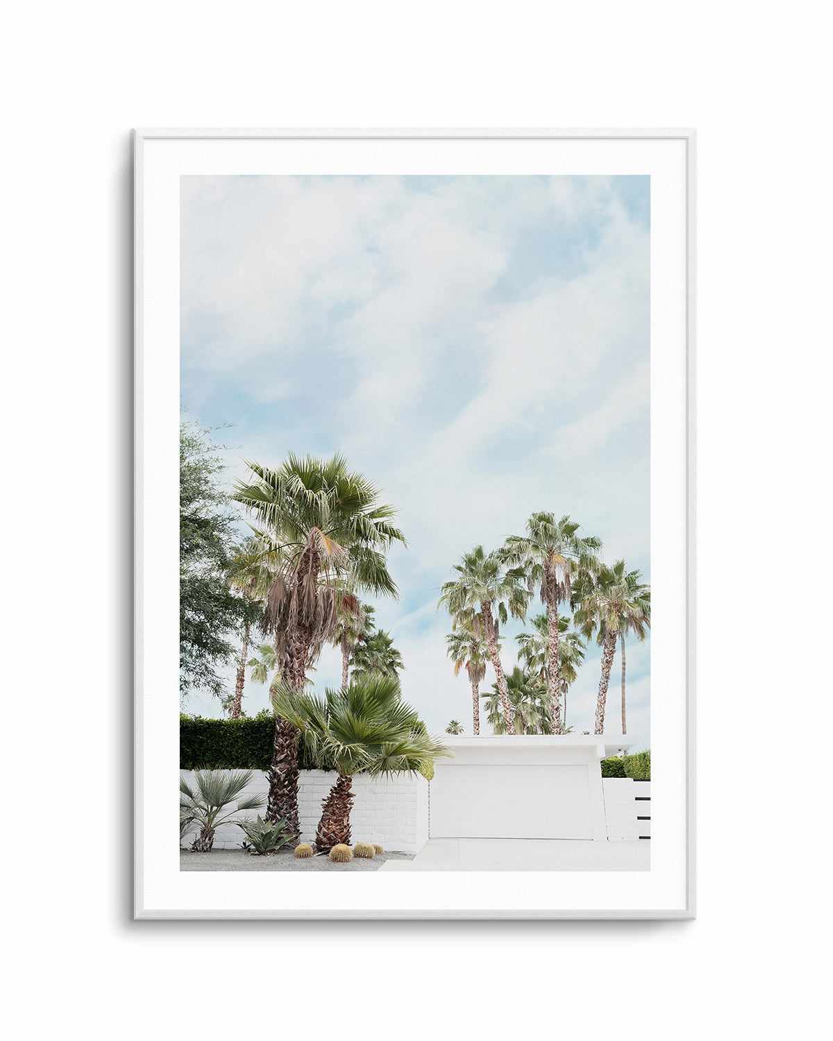 Home, Palm Springs Art Print