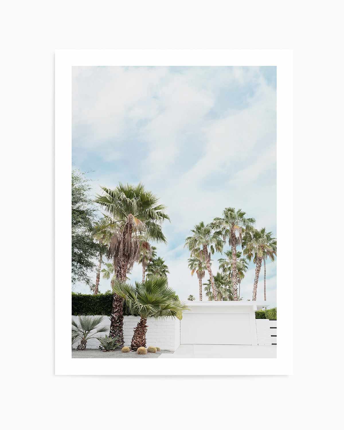 Home, Palm Springs Art Print