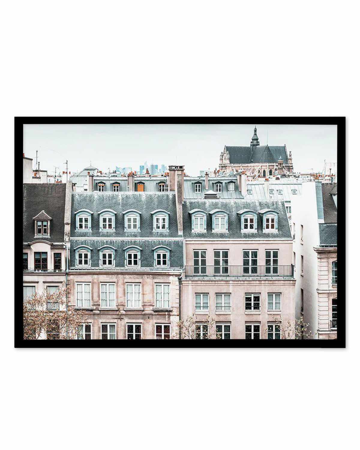 Homes of Paris Art Print