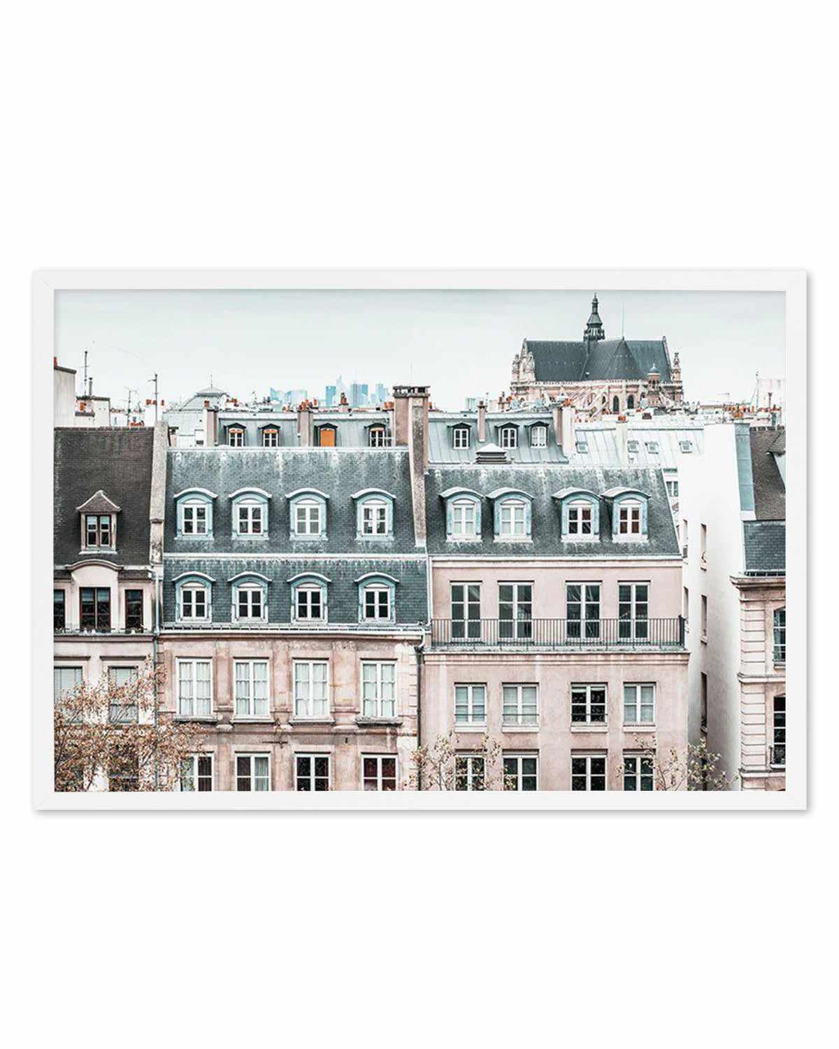 Homes of Paris Art Print