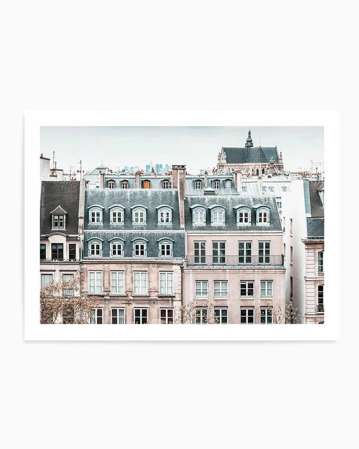 Homes of Paris Art Print