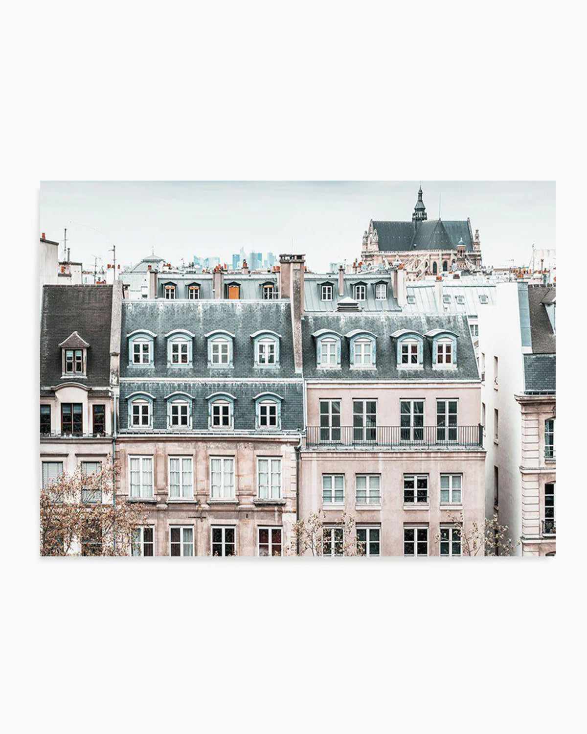 Homes of Paris Art Print