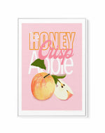 Honey Crisp Apple by Jenny Liz Rome | Framed Canvas Art Print