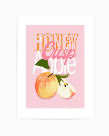 Honey Crisp Apple by Jenny Liz Rome | Art Print from Olive et Oriel where you can shop wallpaper and artworks online