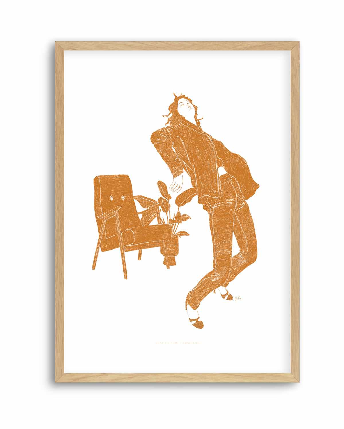 Honey Dancer II by Jenny Liz Rome | Art Print