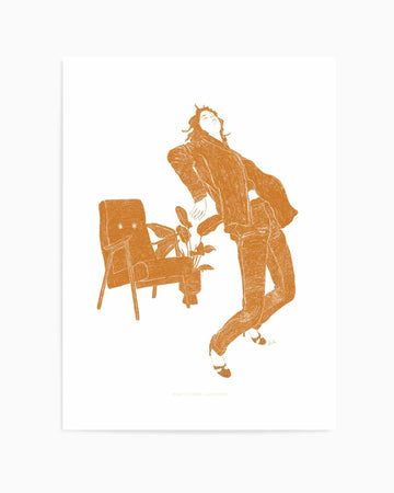 Honey Dancer II by Jenny Liz Rome | Art Print from Olive et Oriel where you can shop wallpaper and artworks online