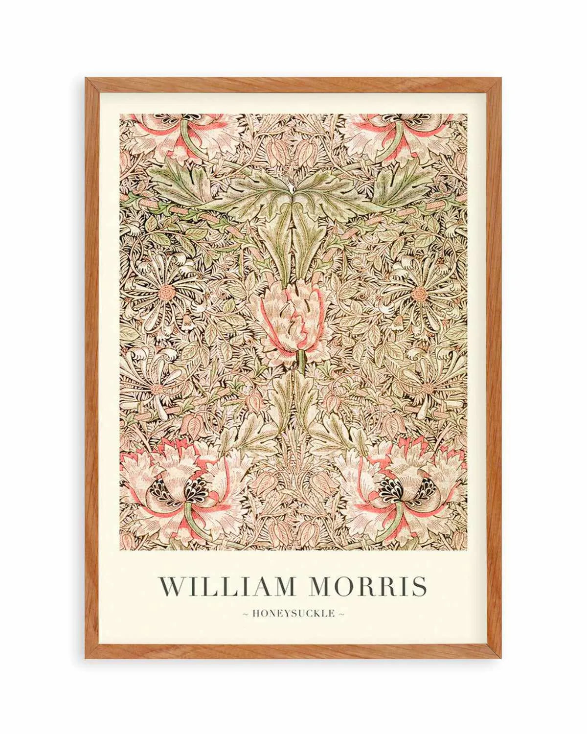 Honeysuckle by William Morris Art Print from Olive et Oriel where you can shop wallpaper and artworks online