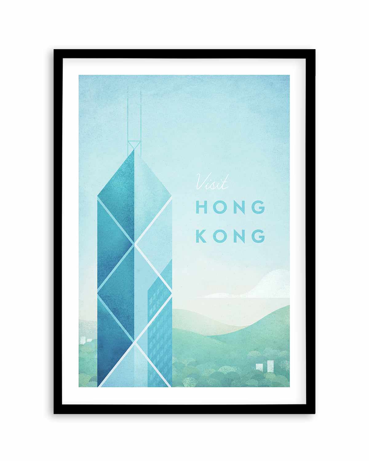 Hong Kong by Henry Rivers Art Print