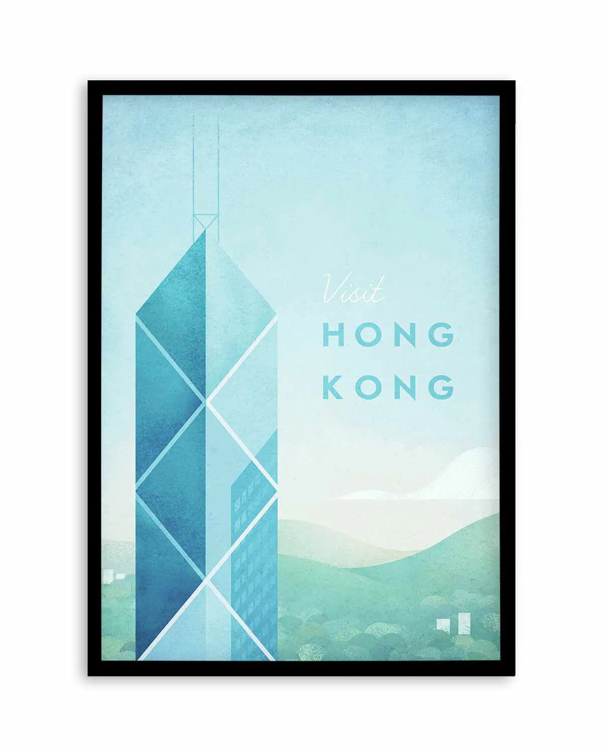 Hong Kong by Henry Rivers Art Print from Olive et Oriel where you can shop wallpaper and artworks online