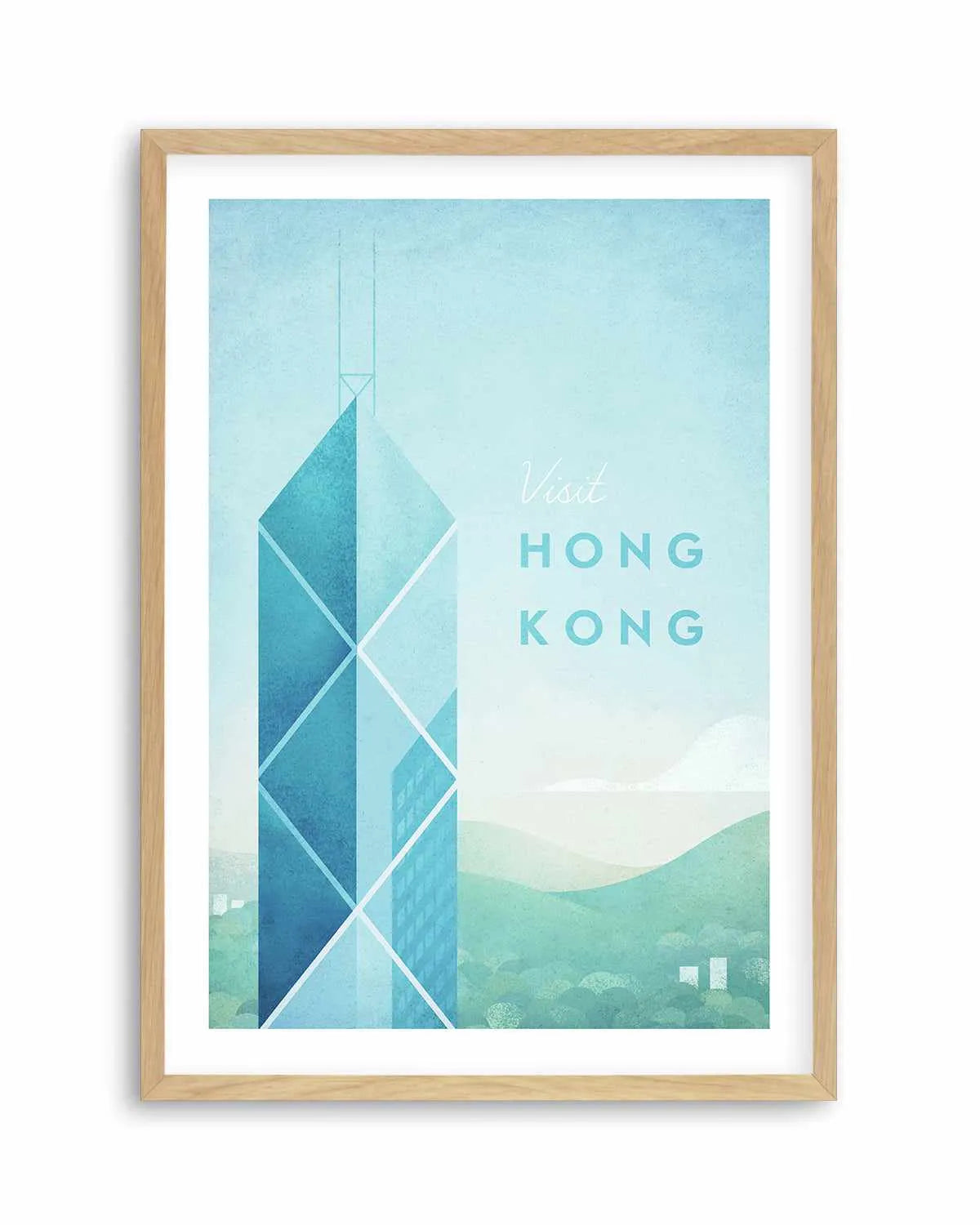 Hong Kong by Henry Rivers Art Print from Olive et Oriel where you can shop wallpaper and artworks online