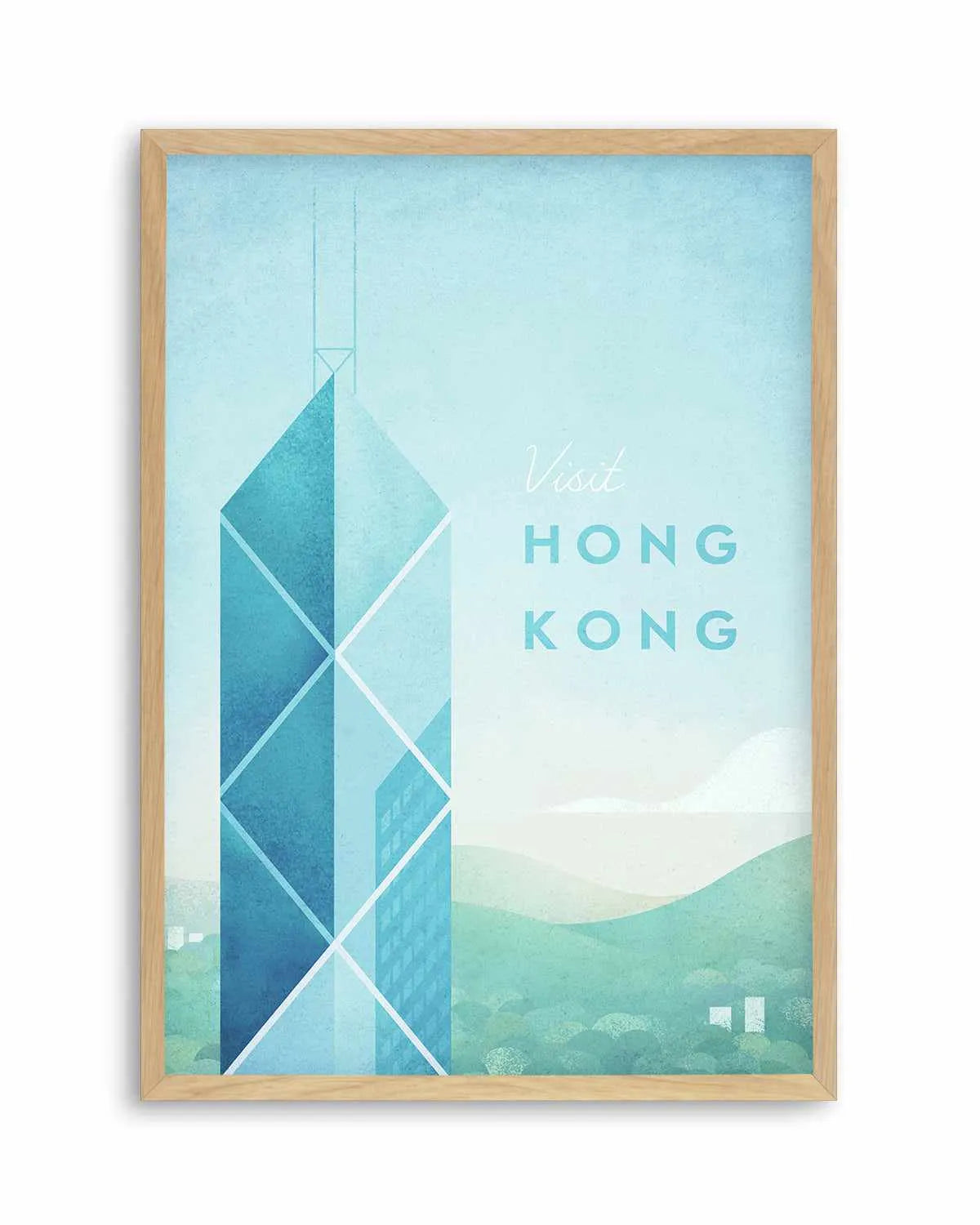 Hong Kong by Henry Rivers Art Print from Olive et Oriel where you can shop wallpaper and artworks online