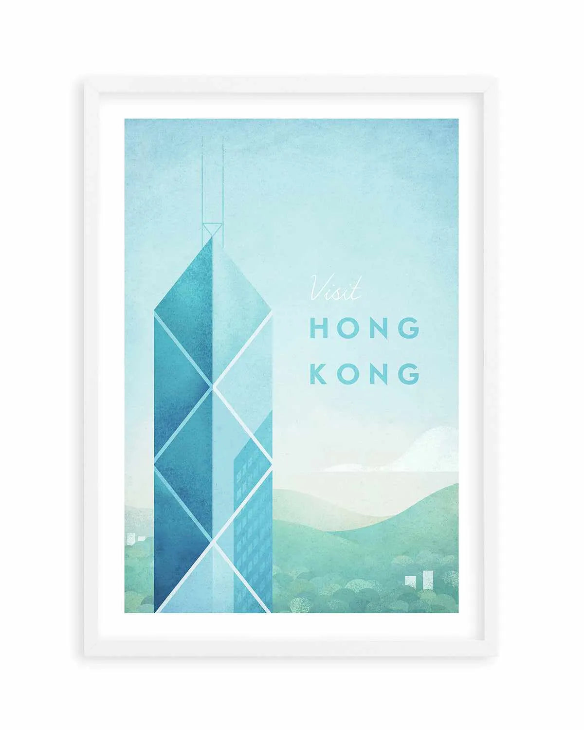 Hong Kong by Henry Rivers Art Print from Olive et Oriel where you can shop wallpaper and artworks online