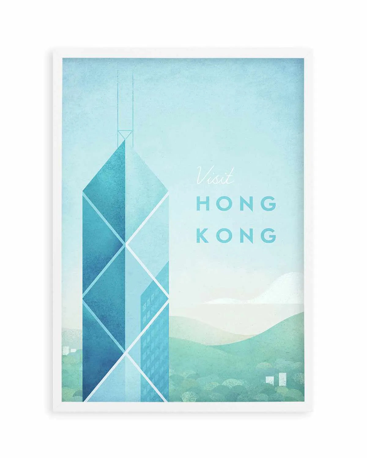 Hong Kong by Henry Rivers Art Print from Olive et Oriel where you can shop wallpaper and artworks online