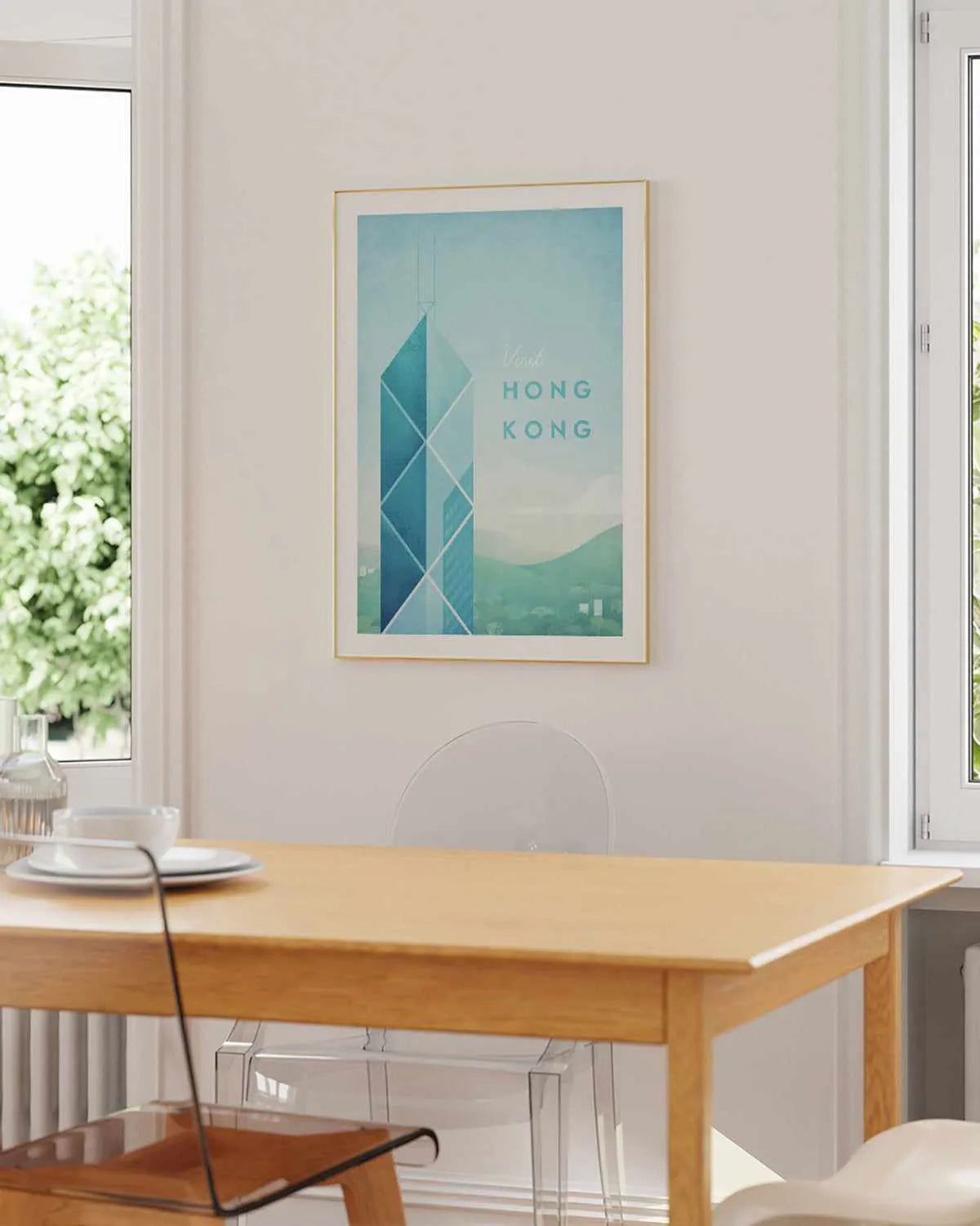 Hong Kong by Henry Rivers Art Print from Olive et Oriel where you can shop wallpaper and artworks online