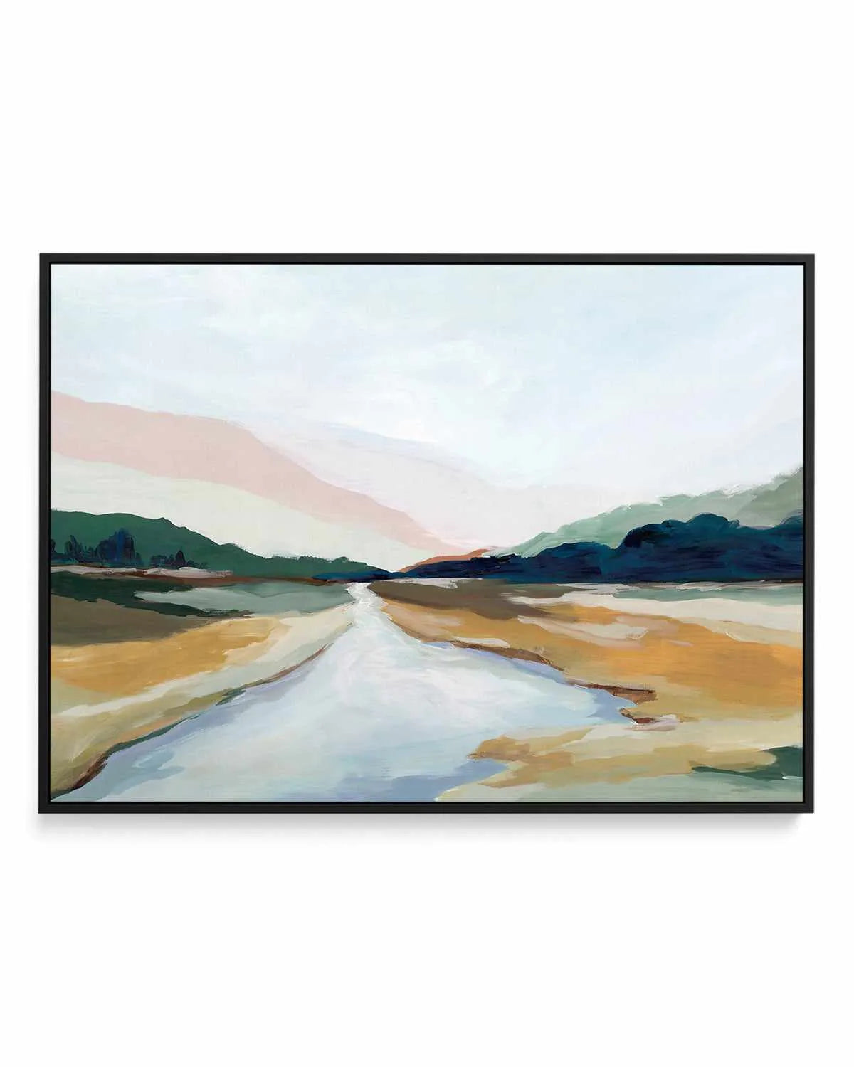 Hope Creek | Framed Canvas Art Print from Olive et Oriel where you can shop wallpaper and artworks online