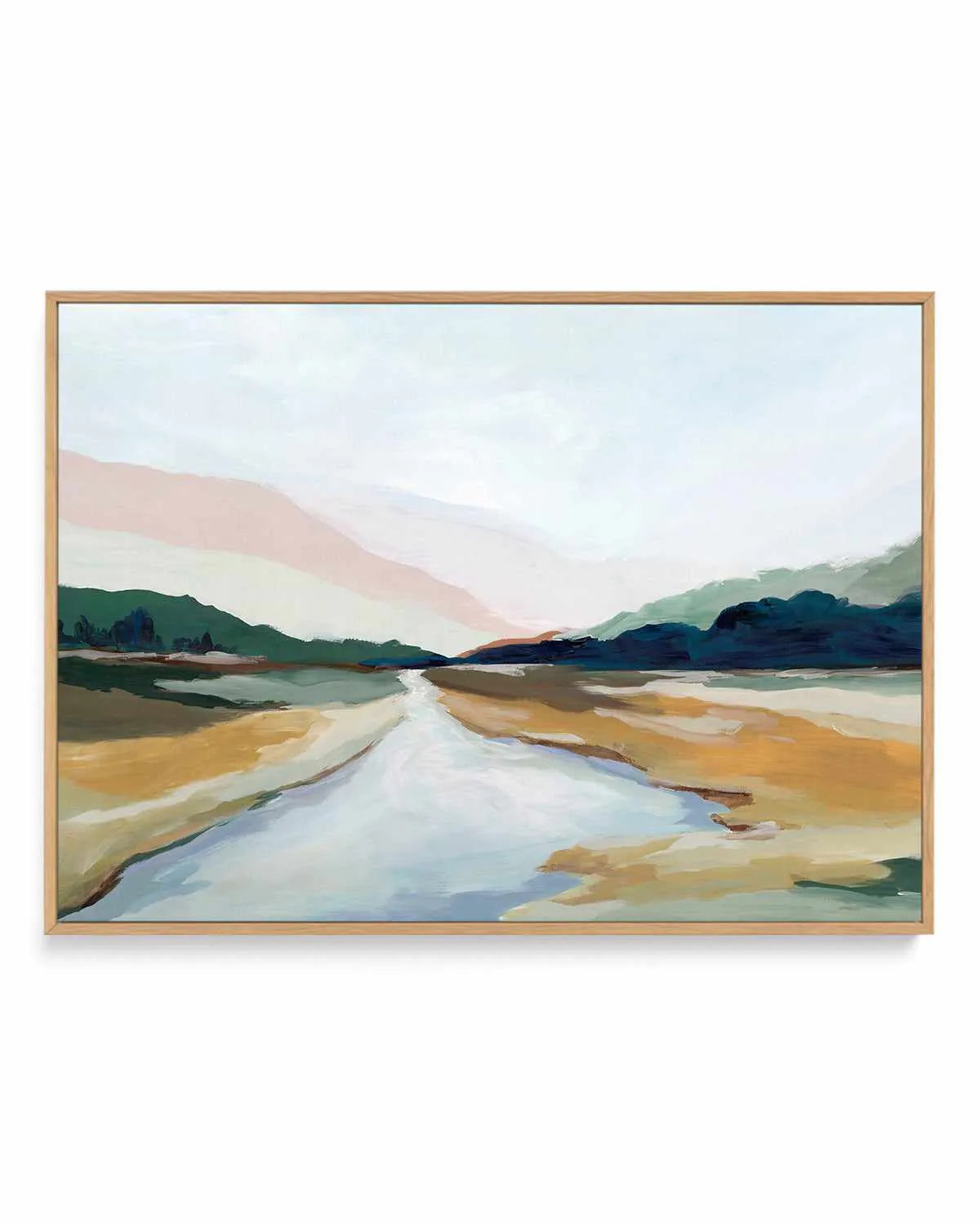 Hope Creek | Framed Canvas Art Print from Olive et Oriel where you can shop wallpaper and artworks online