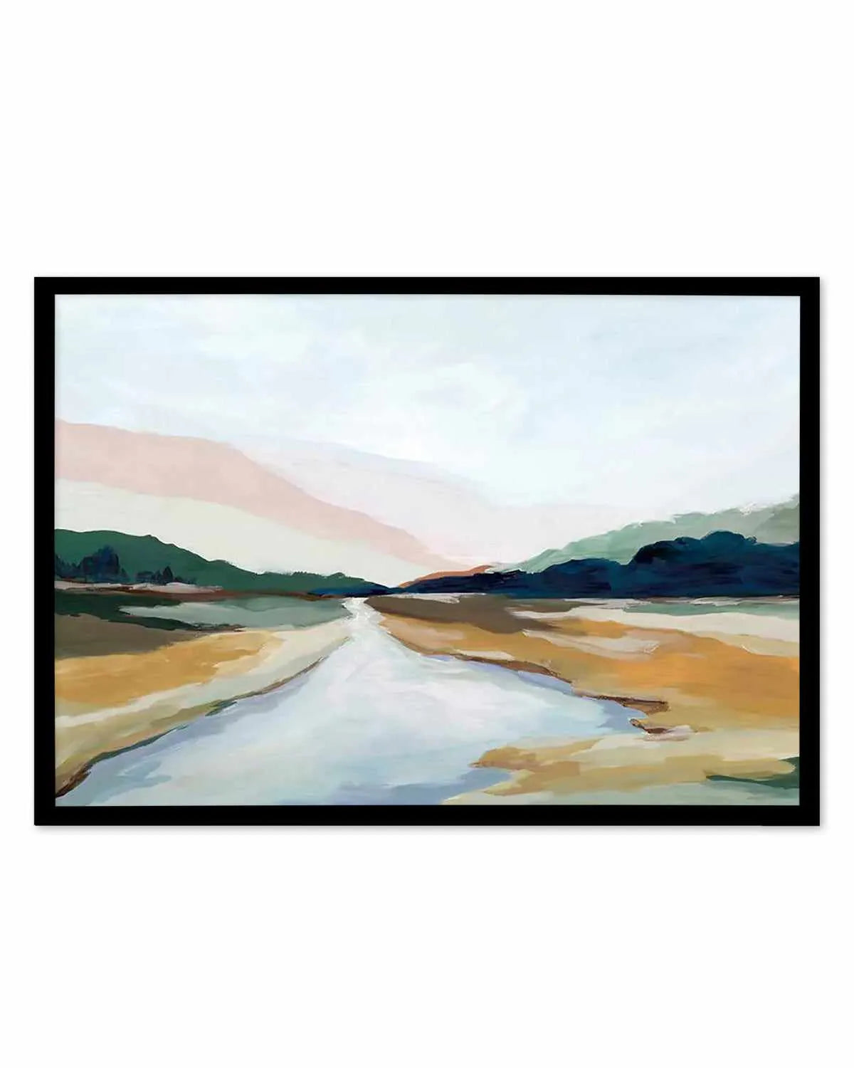 Hope Creek Art Print from Olive et Oriel where you can shop wallpaper and artworks online