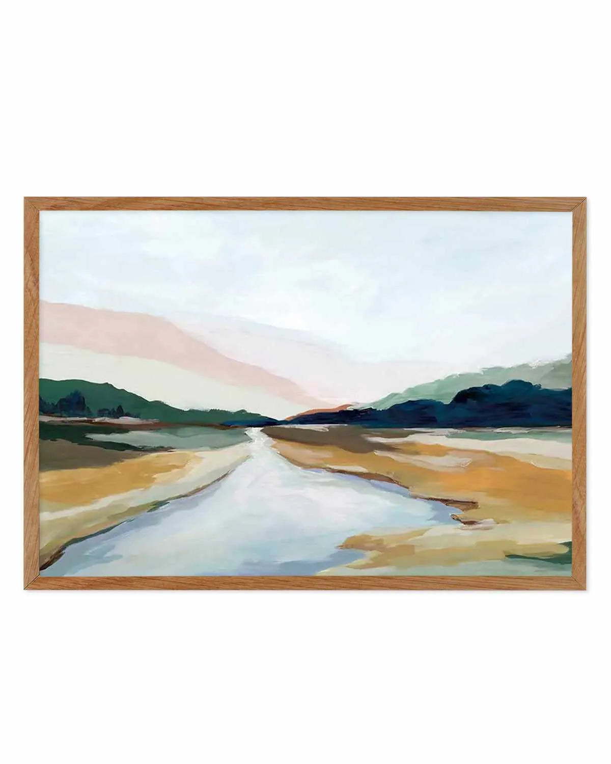 Hope Creek Art Print from Olive et Oriel where you can shop wallpaper and artworks online