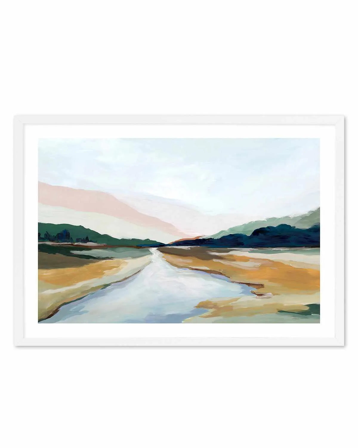 Hope Creek Art Print from Olive et Oriel where you can shop wallpaper and artworks online